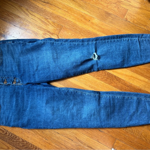 J. Crew Toothpick Buttonfly Mid Rise - Picture 6 of 7